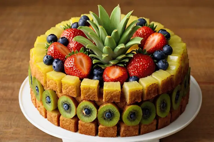 Fruit Basket Cake Recipe