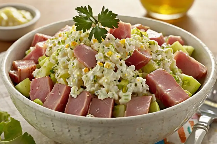 Honey Baked Ham Salad Recipe