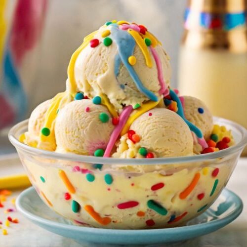 Ninja Creami Cake Batter Ice Cream Recipe