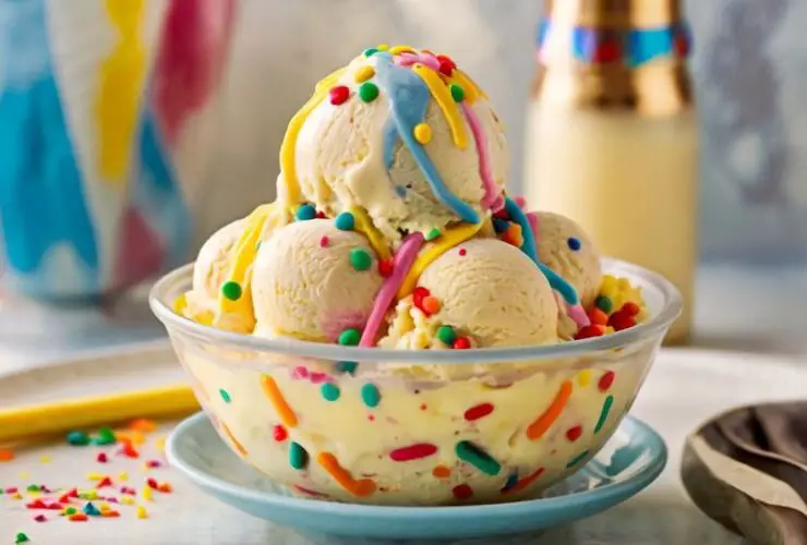Ninja Creami Cake Batter Ice Cream Recipe