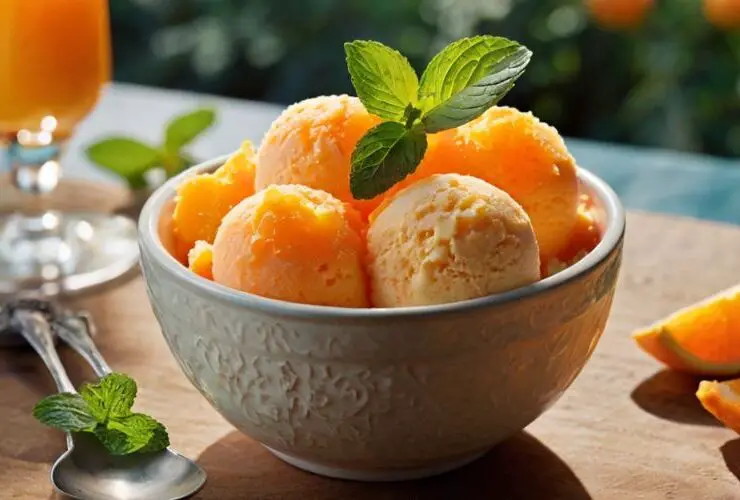 Ninja Creami Orange Sorbet Recipe