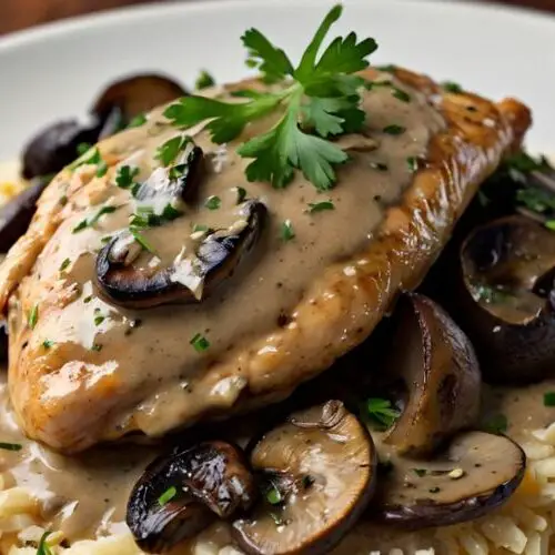 Portobello Mushroom Chicken Recipe