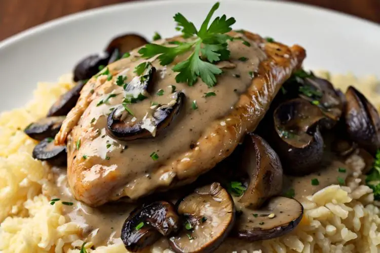 Portobello Mushroom Chicken Recipe