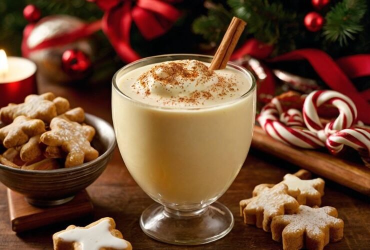 Southern Comfort Vanilla Spice Eggnog Recipe