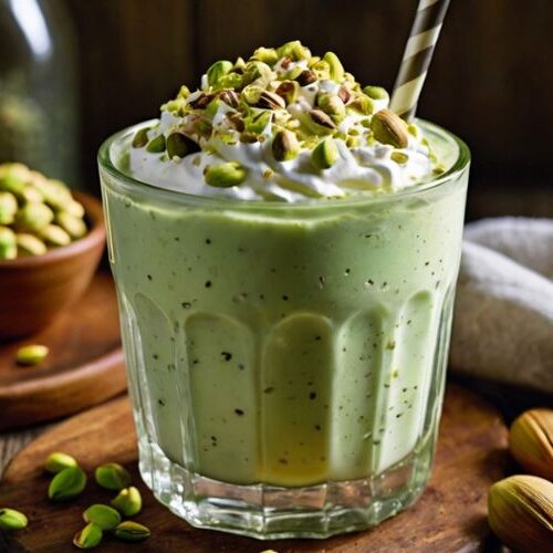 Ninja Creami Pistachio Milkshake Recipe