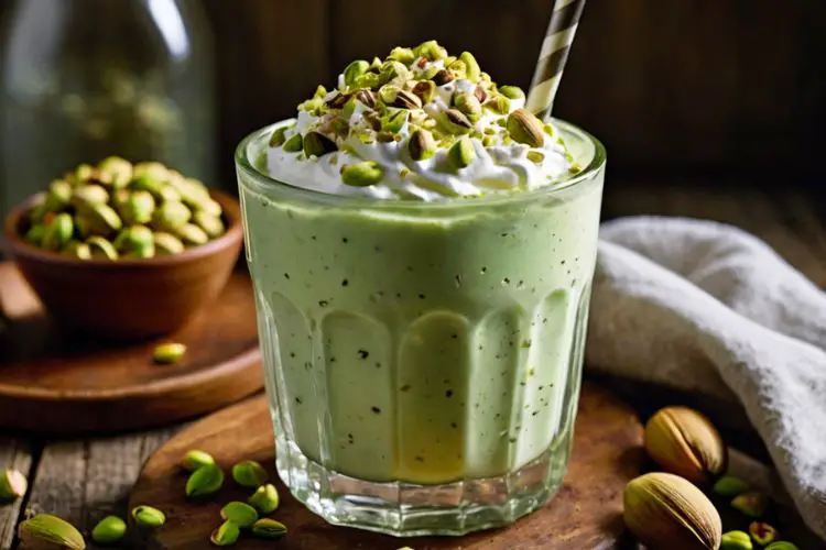 Ninja Creami Pistachio Milkshake Recipe