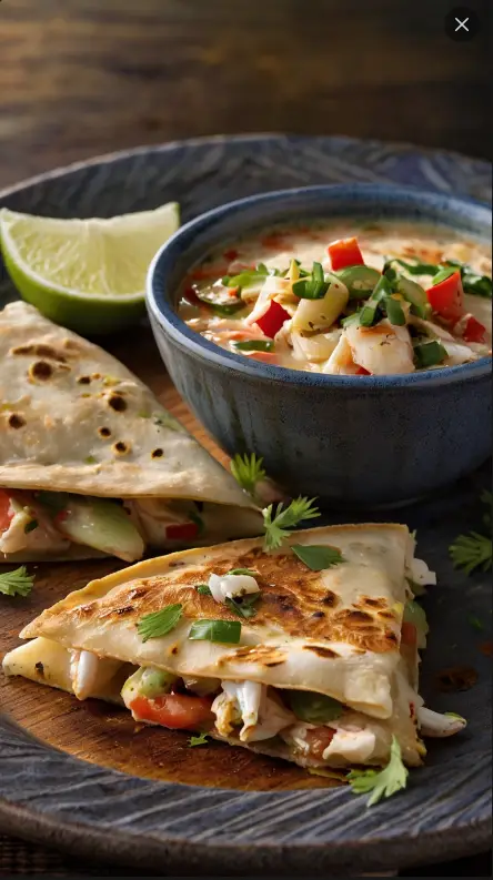 Crab Quesadillas