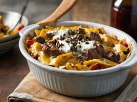 Beef Lombardi Casserole Recipe