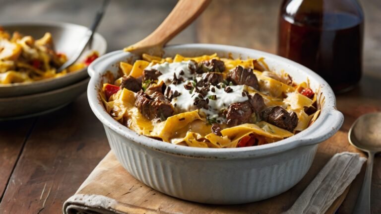Beef Lombardi Casserole Recipe