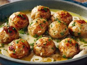 Chicken Piccata Meatballs Recipe