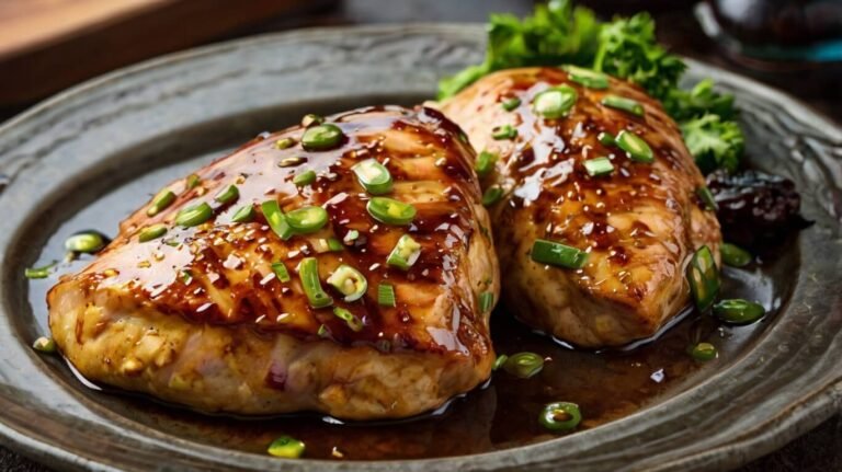 Honey Garlic Chicken Breasts Recipe