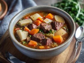 Slow Cooker Steak Soup Recipe