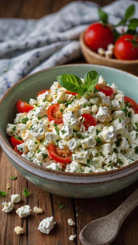 Curated visual reference: Visual Reference: 13 Best Cottage Cheese Salad Recipes