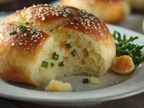 30-Minute Garlic Parmesan Dinner Rolls Recipe