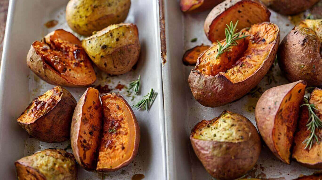 Best Ever Roasted Sweet Potatoes Recipe