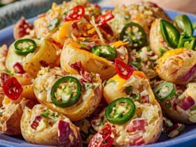 Jalapeno Popper Roasted Potato Salad Recipe