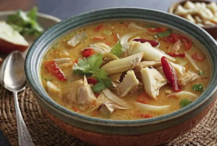 Slow Cooker Thai Coconut Chicken Soup Recipe