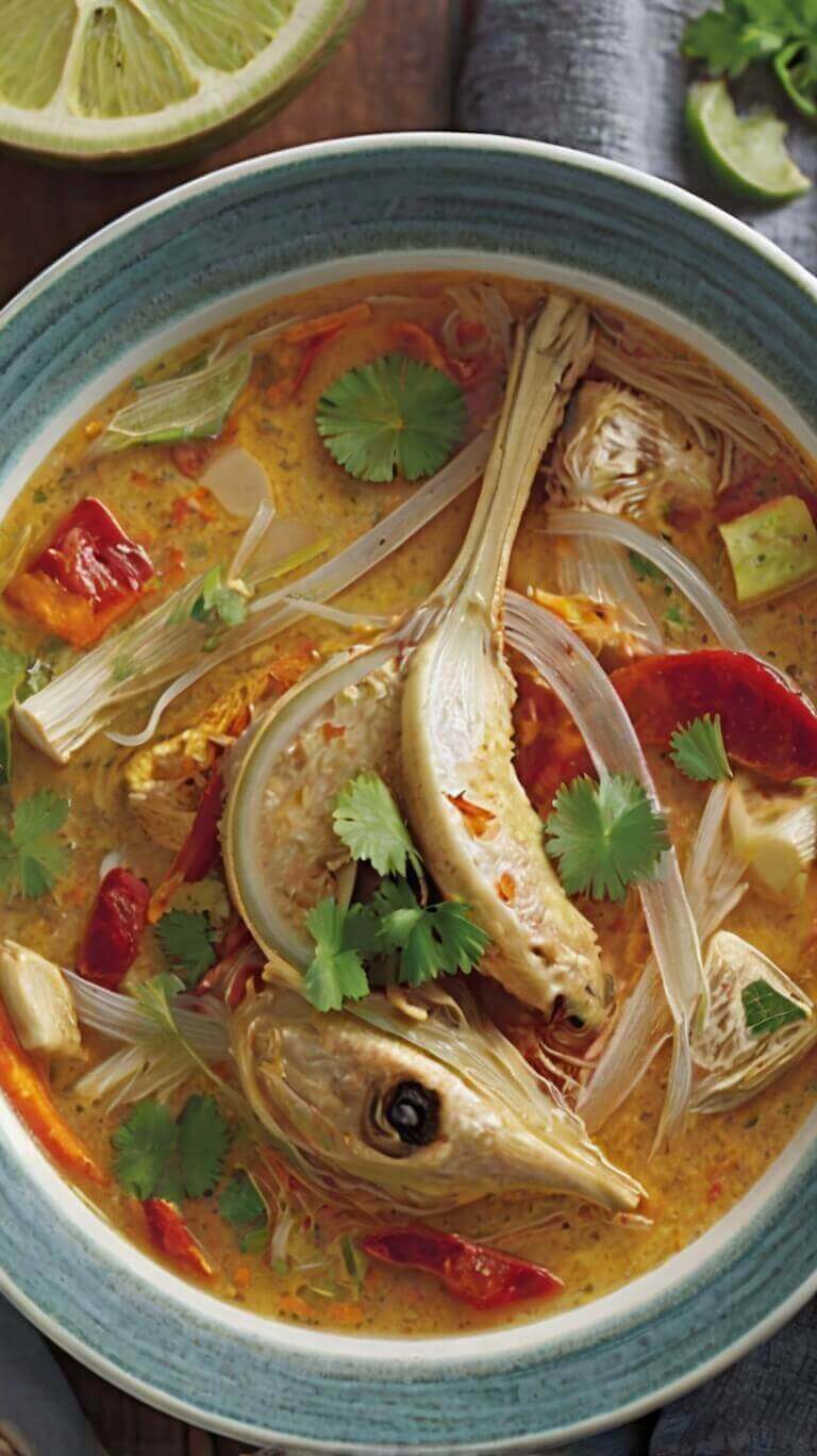 Thai Coconut Chicken Soup