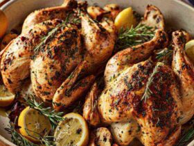 Summer Lemon Herb Roasted Chicken Recipe