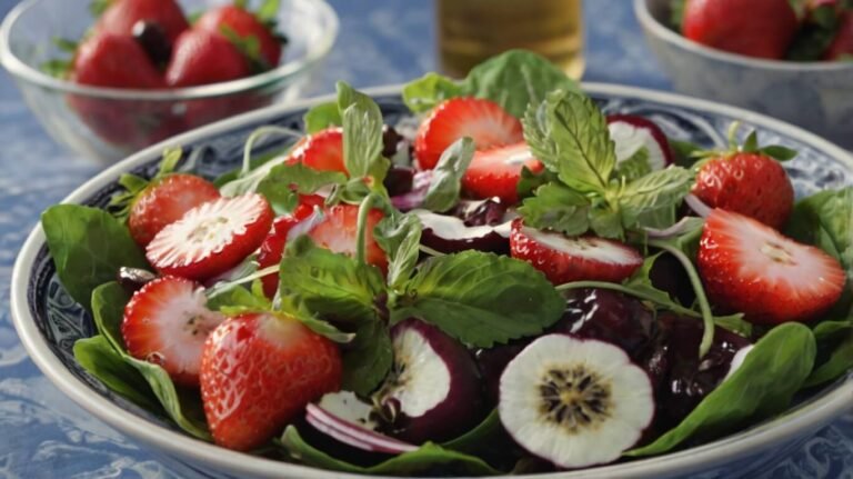 Summer Strawberry Salad Recipe