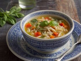 Summery Orzo Soup Recipe