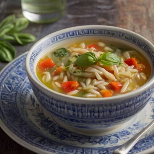 Summery Orzo Soup Recipe