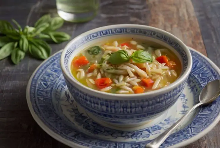 Summery Orzo Soup Recipe