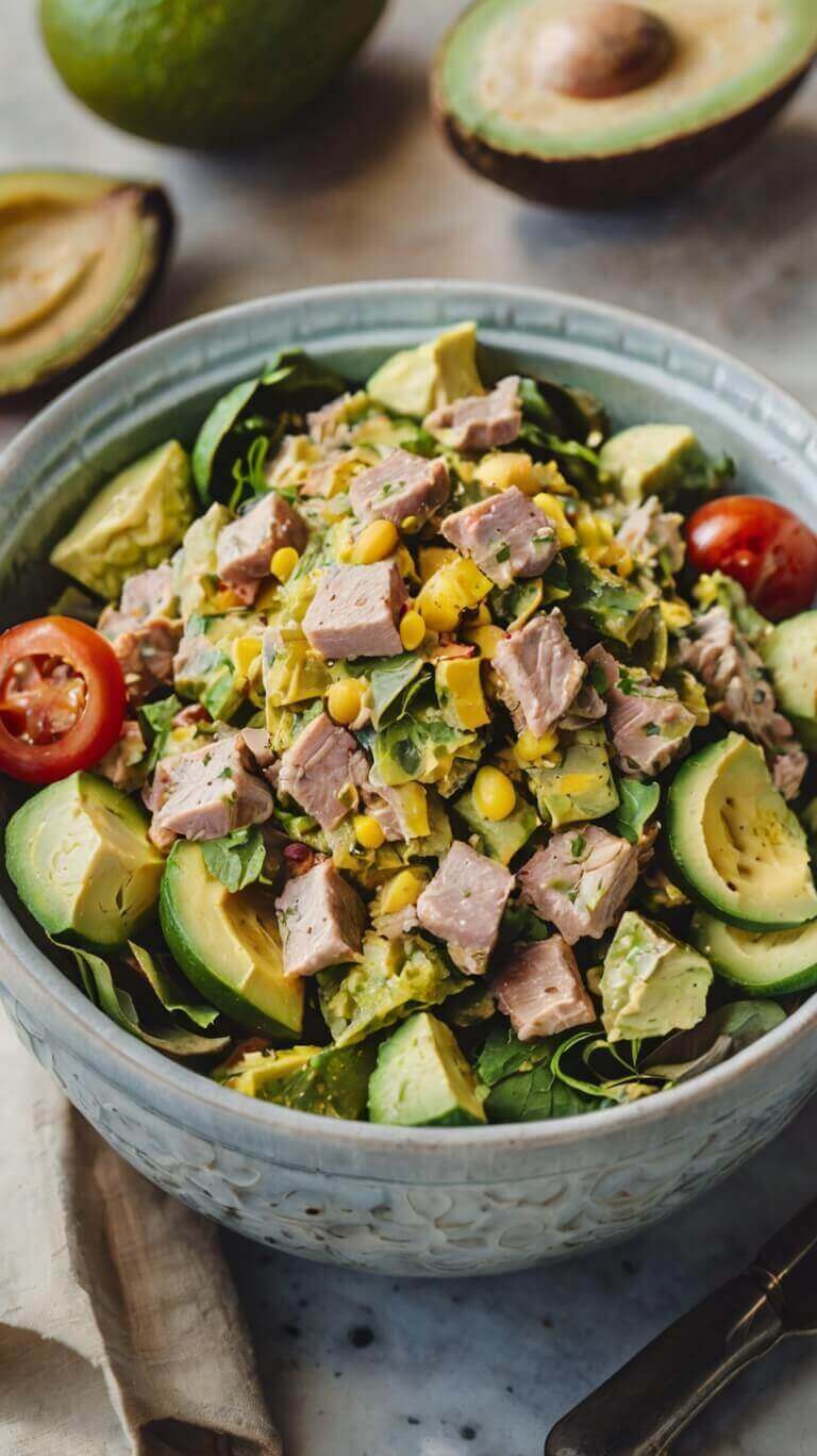 Avocado Tuna Salad