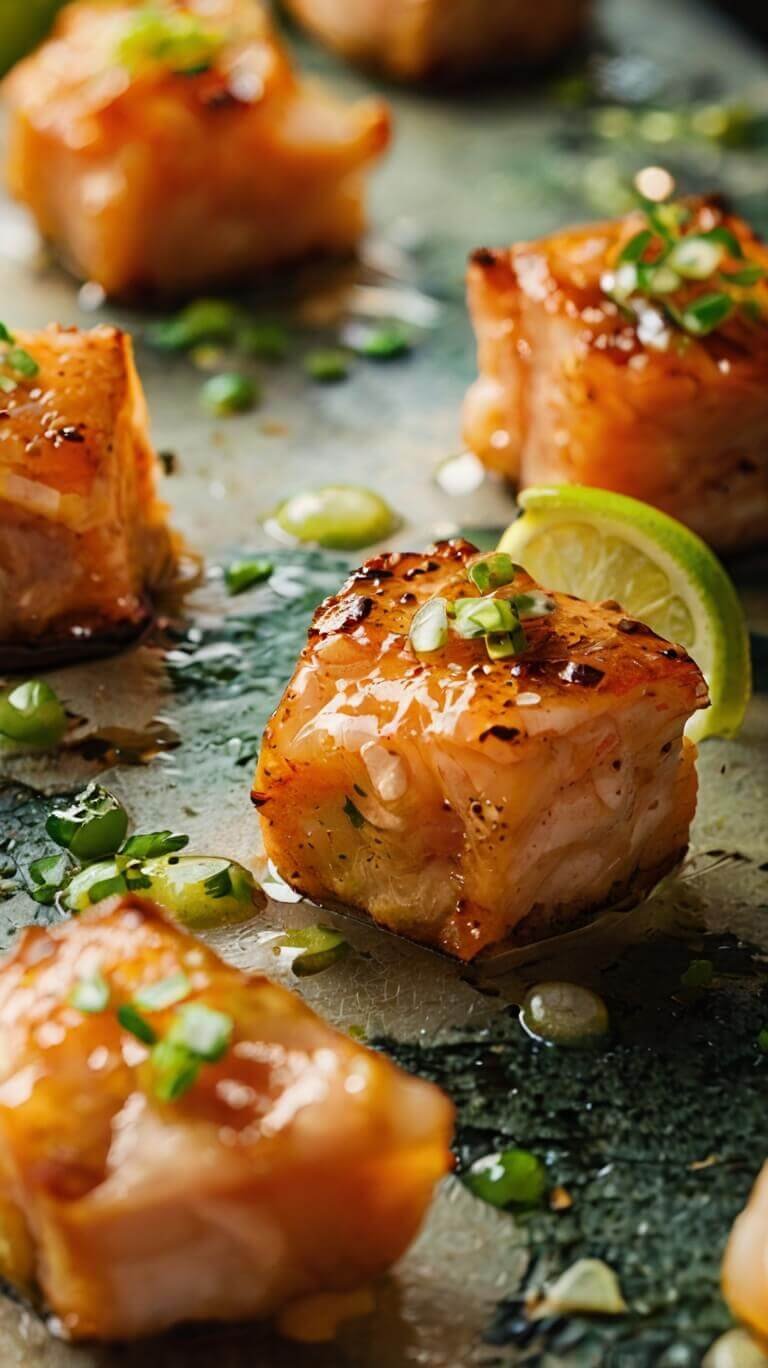 Bang Bang Salmon Bites Recipe