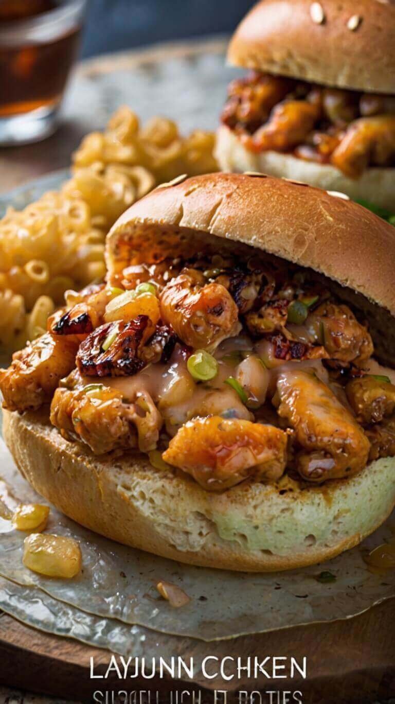Cajun Chicken Sloppy Joes