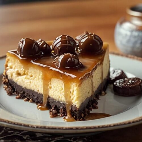Caramel Brownie Cheesecake Recipe