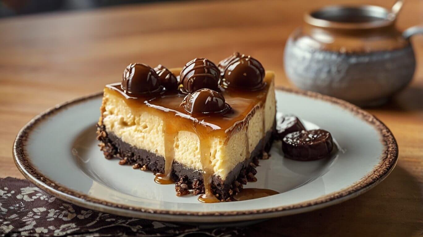 Caramel Brownie Cheesecake Recipe