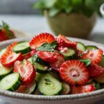Cucumber Strawberry Salad Recipe