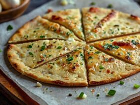Garlic Keto Flatbread Recipe