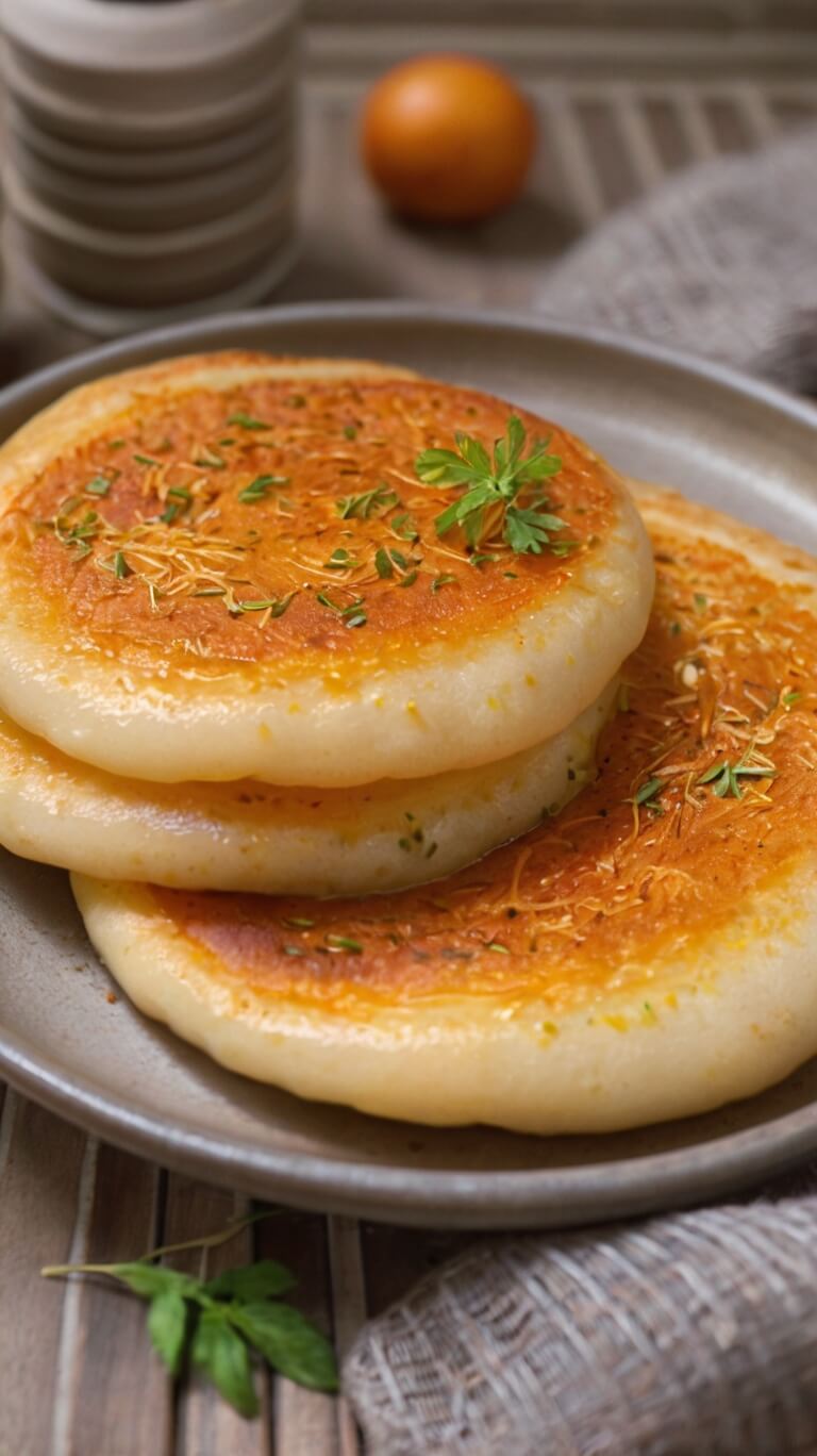 Korean Cheese Pancake 
