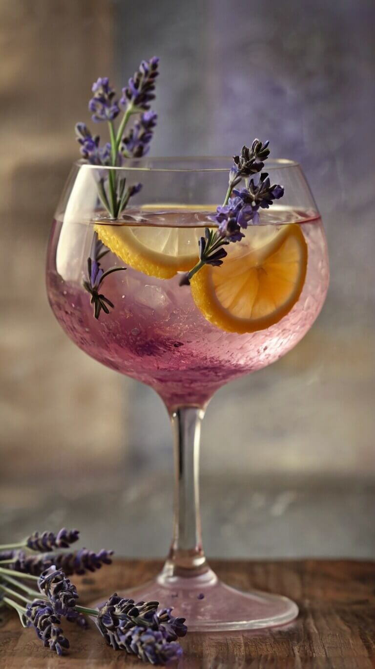 Lavender Spritz Cocktail