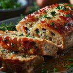 Garlic Parmesan Chicken Meatloaf Recipe