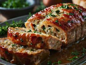 Garlic Parmesan Chicken Meatloaf Recipe