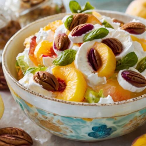 Millionaire Peach Salad Recipe