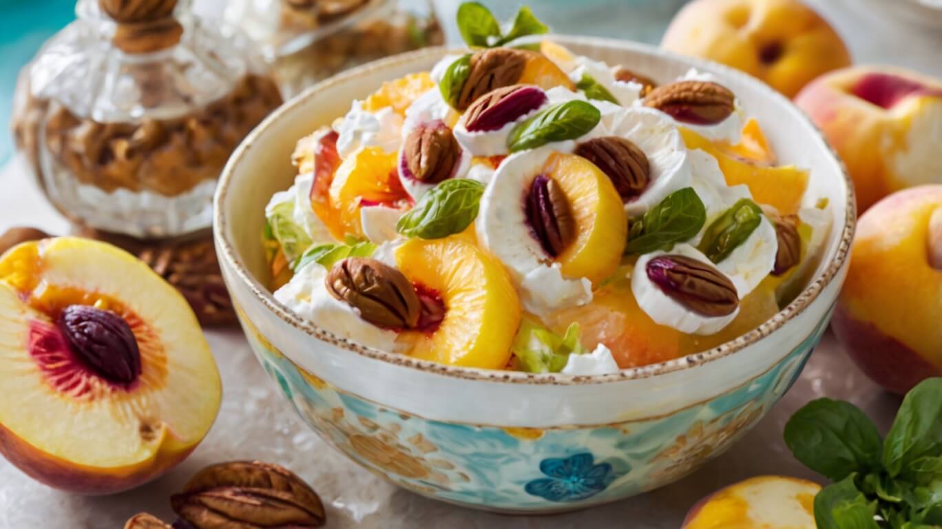 Millionaire Peach Salad Recipe