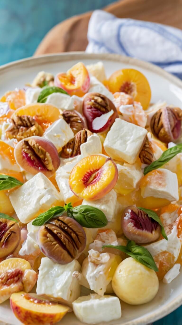 Millionaire Peach Salad