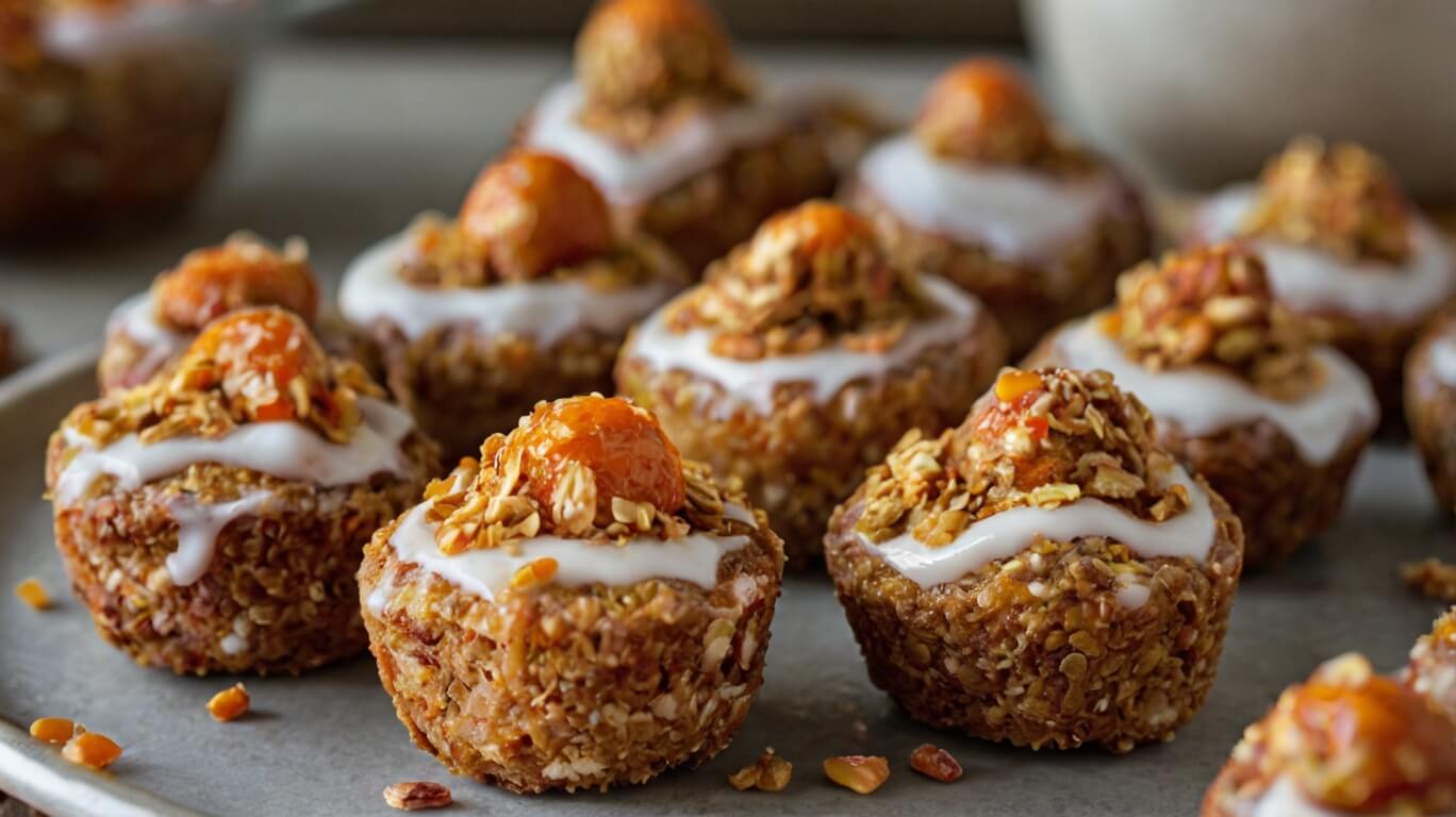 No Bake Carrot Cake Bites Recipe