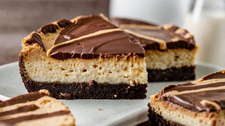 Peanut Butter Cup Cheesecake Brownies Recipe