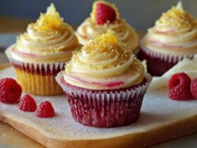 Raspberry Lemon Heaven Cupcakes Recipe