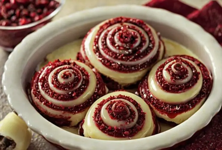 Red Velvet Cinnamon Rolls Recipe
