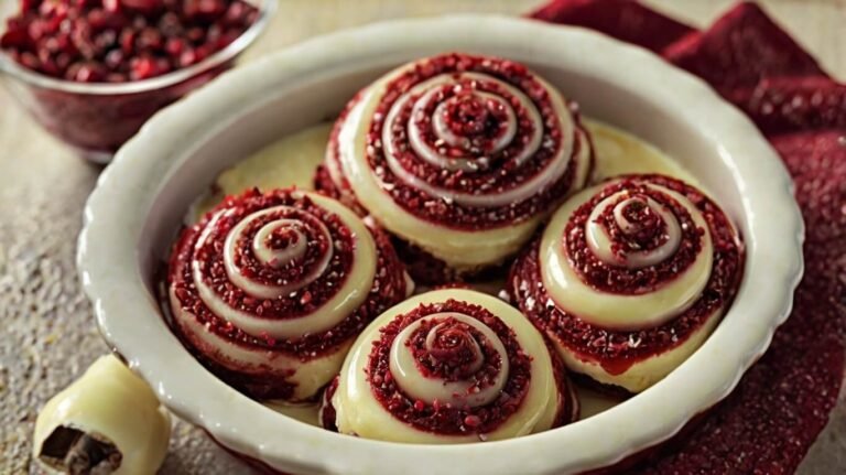Red Velvet Cinnamon Rolls Recipe