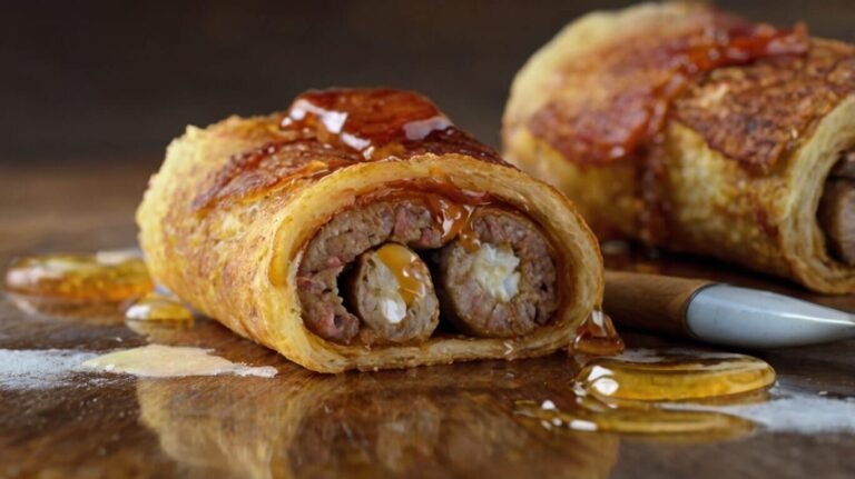 Sausage French Toast Roll Ups Recipe