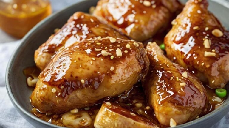 Sticky Honey Chicken Recipe