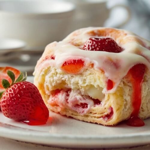 Strawberry Cheesecake Cinnabon Rolls Recipe