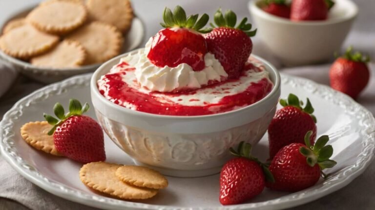 Strawberry Cheesecake Dip Recipe